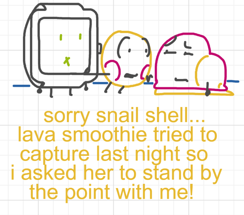 A panel from What's The Point, episode five of the Board Boards object show by Furretwalk/WalkingFurret.